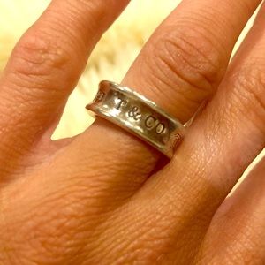 Sterling Silver Tiffany & Co. 1837 Ring